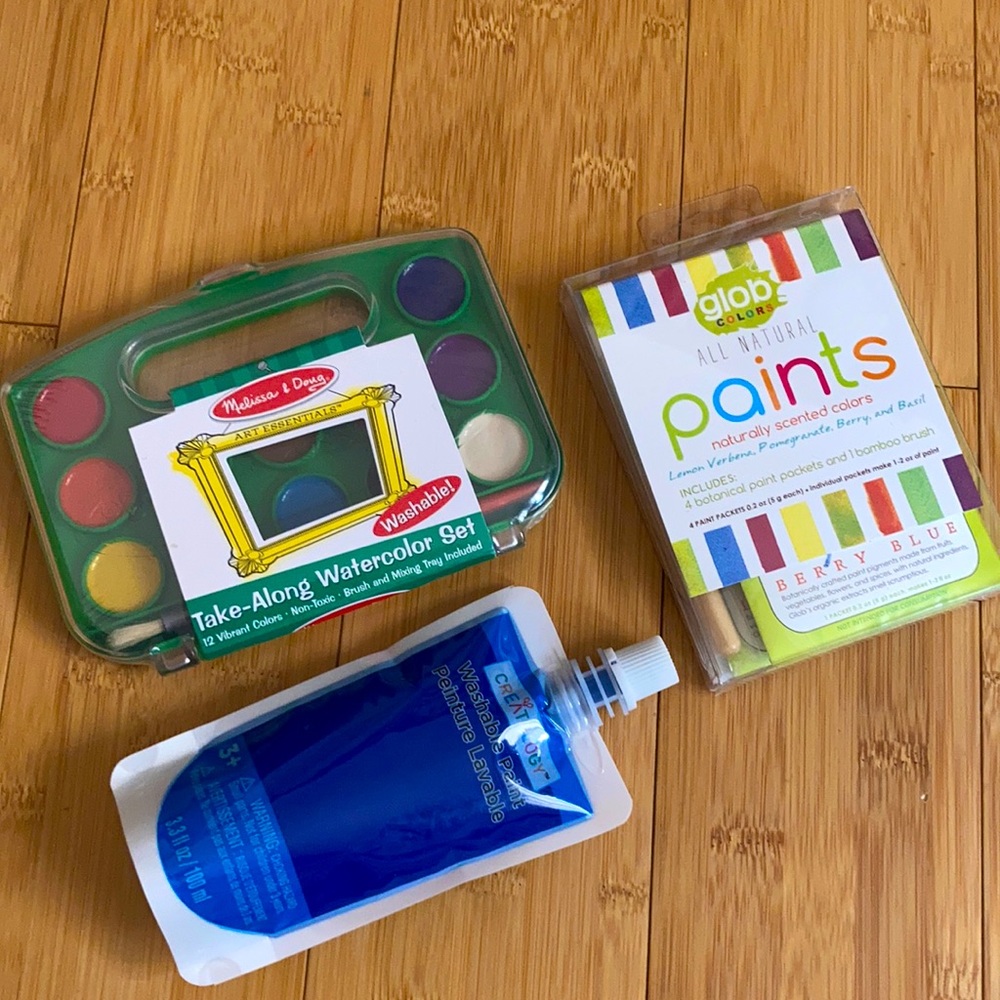 Kids Non-Toxic Washable Painting Set